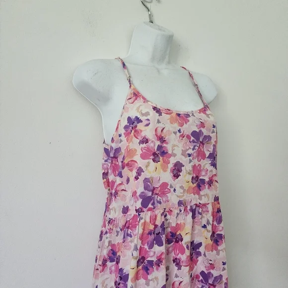 LoveShackFancy Faraday Floral-Print Slip Maxi Dress Size Medium - Picture 7 of 14